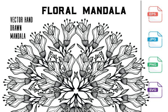 Download Flower Mandalas Coloring for Book - Mandalas Collection