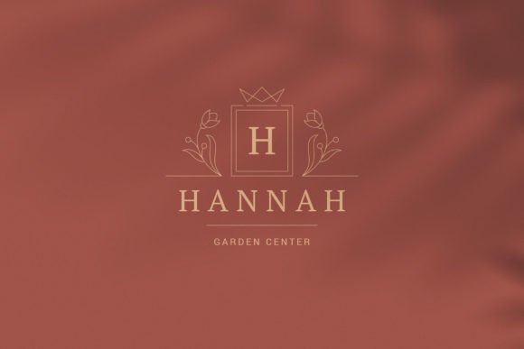 Download Flower Shop Geometric Minimal Logo - Logo Collection