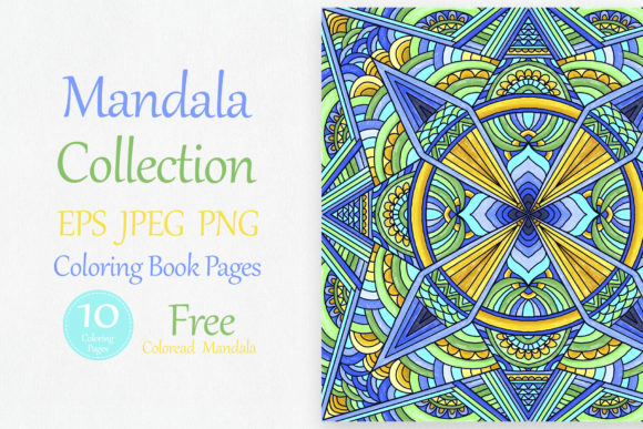 Download Square Mandalas Collection for Coloring - Mandalas Collection