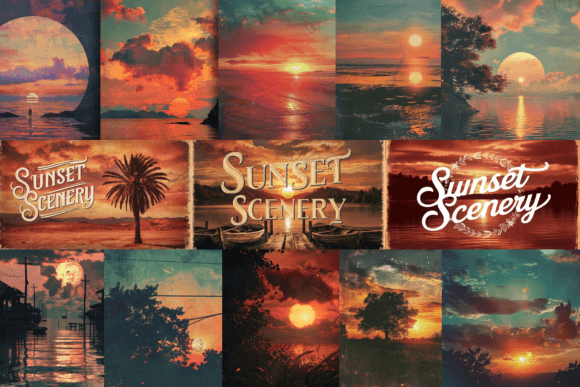 Download Sunset Scenery - Sunset Collection
