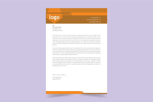 Download Letter Head Template - Template Collection