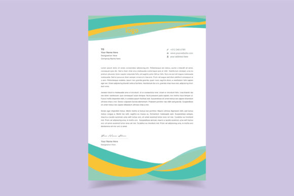 Download Creative Letter Head Template - Template Collection