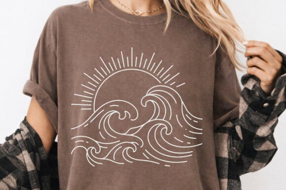 Download Boho Ocean Summer Sunset Png T-Shirt - Sunset Collection