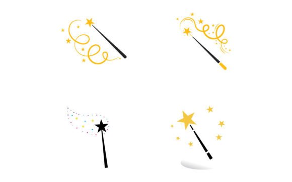 Download Vector Magic Wand Logo Icon - Logo Collection