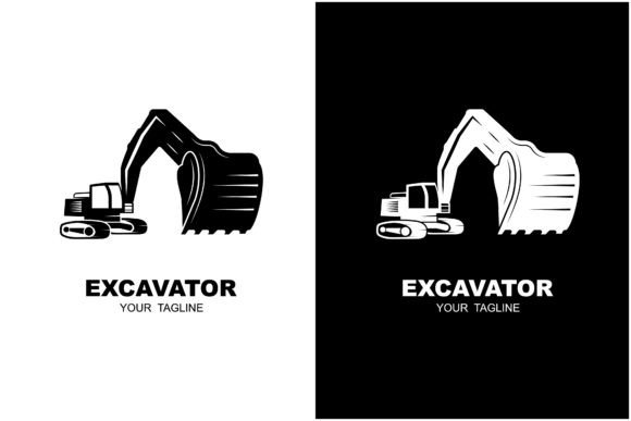 Download Excavator Logo Vector - Premium Resources