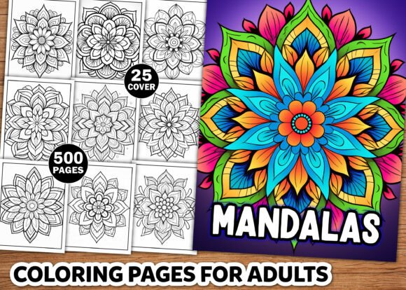 Download Mandalas Coloring Pages for Adults - Mandalas Collection