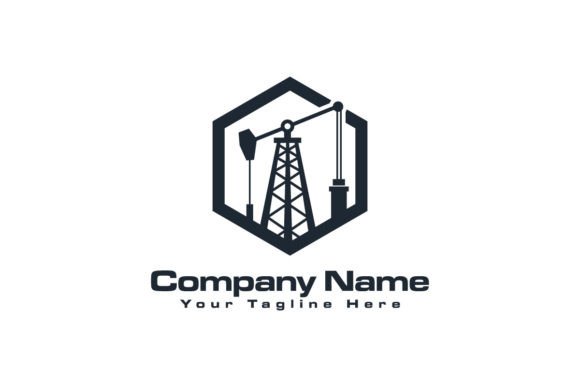 Download Oil Mining Pump Business Logo Design. - Logo Collection