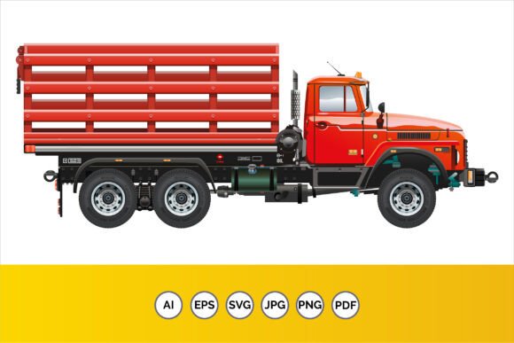 Download Farm Truck Semi Medium Car for Transport - Transport Collection