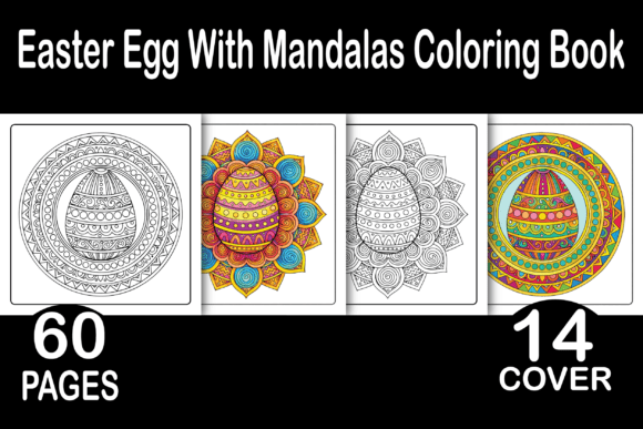Download Easter Egg with Mandalas Coloring Book - Premium Resources