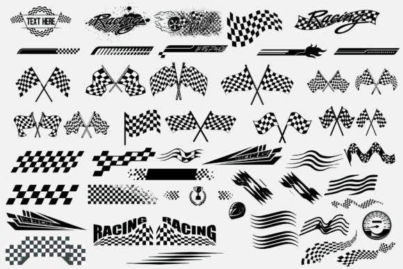 Download Racing Flag SVG, Start Flags, Race PNG - Race Collection